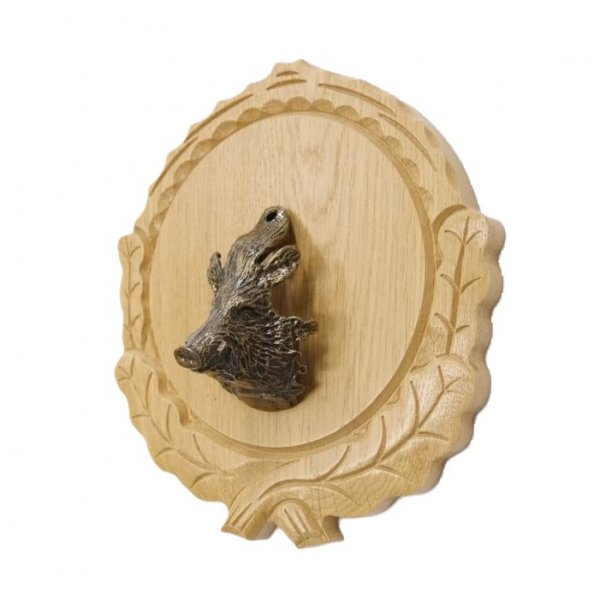 mit Keiler Kopf groß