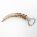 Abrebotellas con cuerno de ciervo L 15 cm Ciervo rojo Cuerno de ciervo Mango 27.2.123