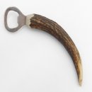 Abrebotellas con cuerno de ciervo L 15-16 cm Ciervo rojo Cuerno de ciervo Mango 27.2.126