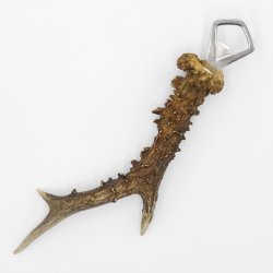 Abridor de botellas Abridor Cuerno de ciervo Barra de cuerno Barra desprendible Longitud 27 cm 27.1.419