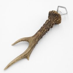 Abridor de botellas Abridor Cuerno de ciervo Barra de cuerno Barra desprendible Longitud 28 cm 27.1.420