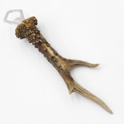 Abridor de botellas Abridor Cuerno de ciervo Barra de cuerno Barra desprendible Longitud 28 cm 27.1.420