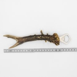 Abridor de botellas Abridor Cuerno de ciervo Barra Cuerno Barra desprendible Longitud 24 cm 27.1.423