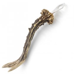 Abridor de botellas Abridor Cuerno de ciervo Barra Cuerno Barra desprendible Longitud 24 cm 27.1.423