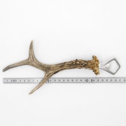 Abrebotellas Abridor Cuernos de ciervo Barra de cuerno Barra desprendible Longitud 27 cm 27.1.429