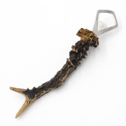 Flaschenöffner Öffner Reh Geweih Stange Horn Abwurfstange Länge 22 cm 27.1.449