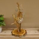 Schnaps Anbieter Akazieschild Schnapsbrett Damhirsch 6 Stück Gläser Krügel 27.7.6.13