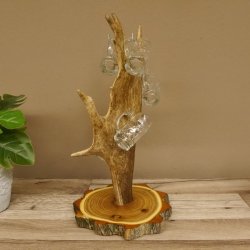 Schnaps Anbieter Akazieschild Schnapsbrett Damhirsch 6 Stück Gläser Krügel 27.7.6.13