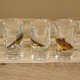 6-teiliges Schnaps Gläser Set "hohe" Gläser mit Fisch Motive
