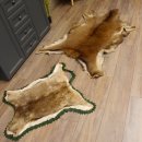 Hirschfell Mufflonfell Hirsch Mufflon Fell Fellreste für Bastler