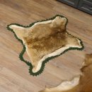 Hirschfell Mufflonfell Hirsch Mufflon Fell Fellreste für Bastler