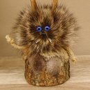 Wolpertinger Wolpi Mini Präparat taxidermy blaue Augen Höhe 23 cm 86.1.1.44
