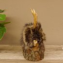 Wolpertinger Wolpi Mini Präparat taxidermy blaue Augen Höhe 23 cm 86.1.1.44