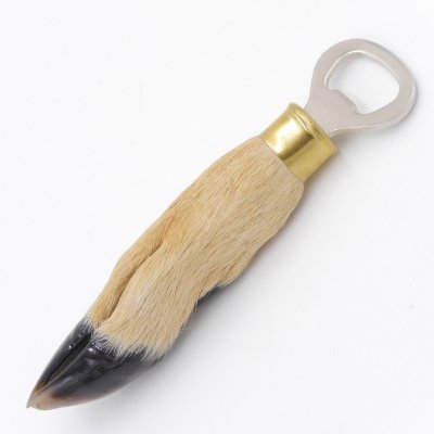 Abrebotellas Pata de ciervo Pata de ciervo Pie Abrebotellas Regalo Longitud 17 cm 27.10.241