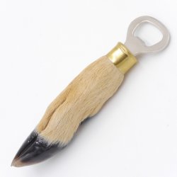 Abrebotellas Pata de ciervo Pata de ciervo Pie Abrebotellas Regalo Longitud 17 cm 27.10.241