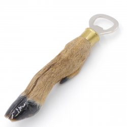 Flaschenöffner Rehfuß Rehpfote Fuß Bieröffner Öffner Geschenk Länge 18 cm 27.10.246