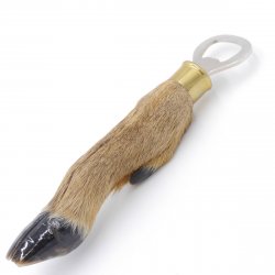 Flaschenöffner Rehfuß Rehpfote Fuß Bieröffner Öffner Geschenk Länge 18 cm 27.10.246