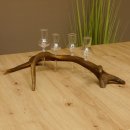 Schnapsanbieter 4 kleine Gläser Steckglas mit Stiel auf Rothirschstange Geschenk 27.60.2.15