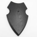 1 Stück Wappenschild AF 19 x12 cm Reh Schild Trophäenschild in Eiche dunkel
