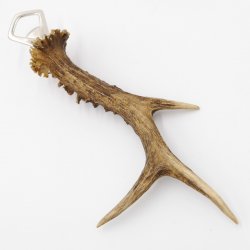 Abrebotellas con asta de ciervo Abrebotellas con cuerno de ciervo Longitud 27 cm 27.1.476