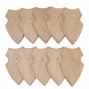 10 Stück Wappenschilder AF 19 x12 cm Reh Schild...