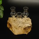 Schnapsanbieter kleine 3 Gläser mit Stiel auf Wurzel Steckglas Set Schnaps Geschenk Neu 27.60.1.59