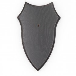 Trophäenschild mit Kieferfach AF 17x10 cm Reh Schild wahlweise hell oder dunkel