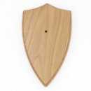 Trophäenschild wappenform mit Kieferfach AF 18x11 cm Reh Schild wahlweise in hell oder dunkel