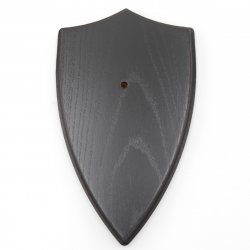 Trophäenschild wappenform mit Kieferfach AF 18x11 cm Reh Schild wahlweise in hell oder dunkel