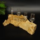Schnapsanbieter kleine 4 Gläser mit Stiel auf Wurzel Steckglas Set Schnaps Geschenk Neu 27.60.1.72