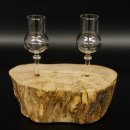 Schnapsanbieter kleine 2 Gläser mit Stiel auf Wurzel Steckglas Set Schnaps Geschenk Neu 27.60.1.76