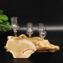 Schnapsanbieter kleine 6 Gläser mit Stiel auf Wurzel Steckglas Set Schnaps Geschenk Neu 27.60.1.83