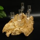 Schnapsanbieter kleine 6 Gläser mit Stiel auf Wurzel Steckglas Set Schnaps Geschenk Neu 27.60.1.83
