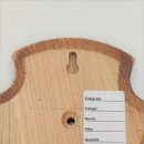 Trophäenschilder Reh 10 Stück Spitz AF19x11 in dunkel + Montageklammer GTKv50.58-10+K