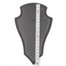Trophäenschilder Reh 5 Stück Spitz AF19x11 in dunkel ohne Montageklammer GTKv50.58-5