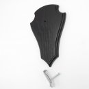 Trophäenschild Reh 1 Stück Spitz AF 21 cm x 13 cm Eiche dunkel + Montageklammer GTKv50.56-1+K