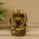 Wolpertinger Wolpi Präparat taxidermy Mini Tannenzapfen Zapfen flieder Augen Höhe 22 cm 86.1.2.56