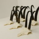 7 Stück Gamsgeweihe Gemse Geweihe Schlauchlänge max. 23,8 cm 47.181