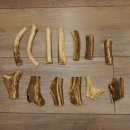 13 x Geweihteilen Hirschteile Gewicht 0,42 kg aufgesägt Hirsch Konvolut