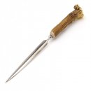Brieföffner Brief Öffner mit Rehgeweih Horn...