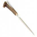 Brieföffner Brief Öffner mit Rehgeweih Horn Griff Reh Geweih Lang 17,5 cm 27.17.48