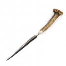 Brieföffner Brief Öffner mit Rehgeweih Horn Griff Reh Geweih Lang 17,5 cm 27.17.48