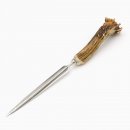 Brieföffner Brief Öffner mit Rehgeweih Horn Griff Reh Geweih Lang 17,5 cm 27.17.51