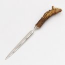 Brieföffner Brief Öffner mit Rehgeweih Horn Griff Reh Geweih Lang 17,5 cm 27.17.55