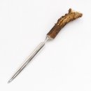 Brieföffner Brief Öffner mit Rehgeweih Horn Griff Reh Geweih Lang 17,5 cm 27.17.55