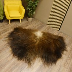 Moschusochse Fell Vorleger mit HKN 170 x 120 cm Vorleger Teppich