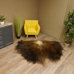 Moschusochse Fell Vorleger mit HKN 170 x 120 cm Vorleger Teppich