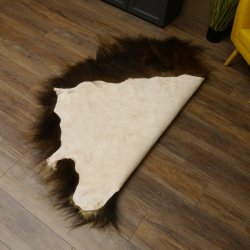 Moschusochse Fell Vorleger mit HKN 170 x 120 cm Vorleger Teppich