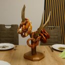 Brezelständer Ständer Rothirschgeweihstange Hirsch Höhe 49 cm Hirschstange
