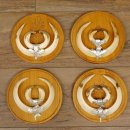 Keilerwaffen 4 er Set Wildschweinwaffen (Sus scrofa) L...